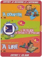 COFFRET 3 cd room JE DÉCOUVRE