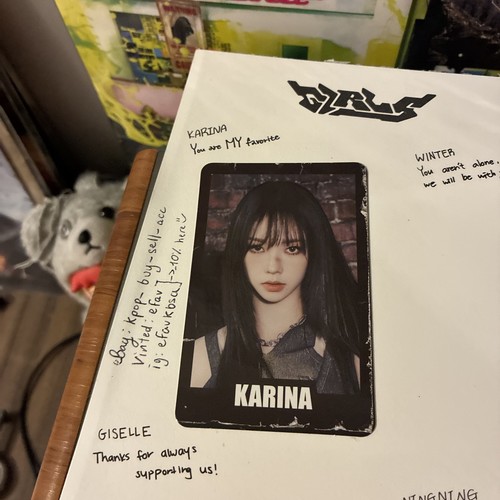 Aespa karina stamp it - aespa,