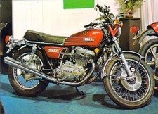Carte Postale Moto : YAMAHA TX