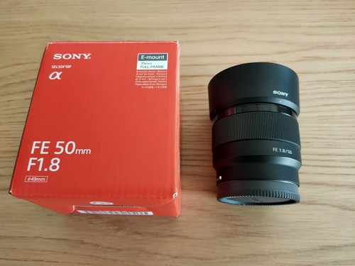 Objectif sony f1 8 - sony, fe