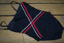 Maillot de bain Desirée noir rouge blanc taille 40 / C neuf