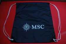 sac tote bag dos où épaule 37,5 X 42 " M S C  " NEUF sous blister