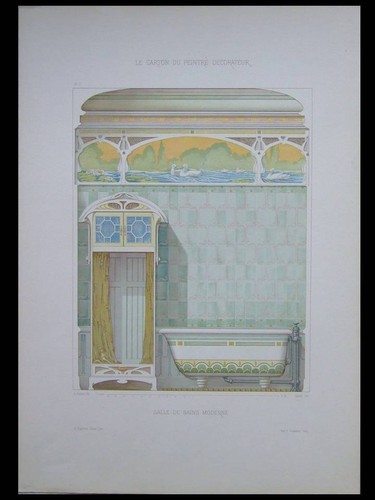 Decor art nouveau - decor, de
