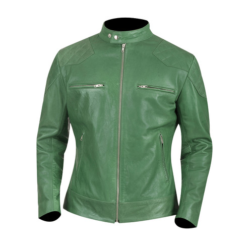 Blouson motard cuir - blouson,