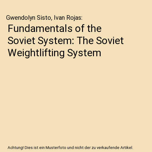 Fundamentals the soviet - fundamentals, of