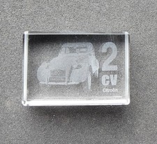 -  Fève verre voiture 2 CV