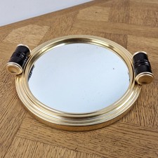 Plateau miroir art déco -