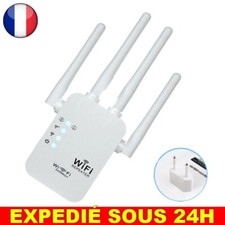 ✅ Répéteur WiFi Longue Portée Sans Fil Signal Booster Réseau Internet 300 Mètres