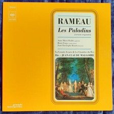 RAMEAU/JEAN CLAUDE MALGOIRE LES PALADINS FERNCH LP CBS 1972