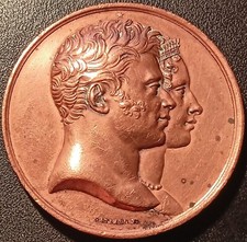 Médaille - Naissance de Henri, duc de Bordeaux, futur comte de Chambord 1820 !