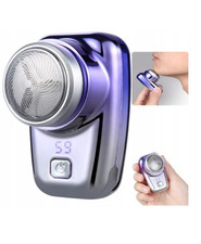 Mini Rasoir Électrique de Poche, couleur Noir