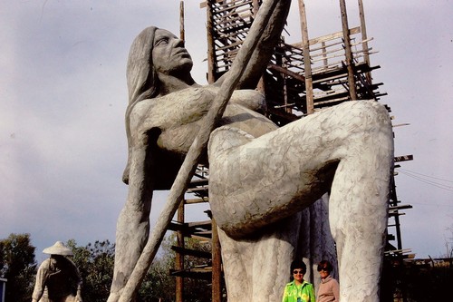 Women amazon warrior statue - warrior,