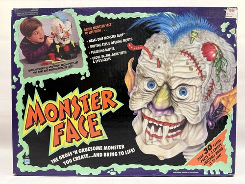 1992 hasbro monster face toy - hasbro,