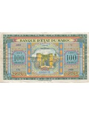 Maroc 100 Francs - 01-03-1944