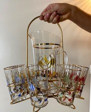 Service à orangeade Vintage 1960 COMPLET / Parfait etat