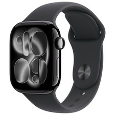 Apple Watch Series 11 42mm Jet Black Cassa Alluminio con Sport Band Nero