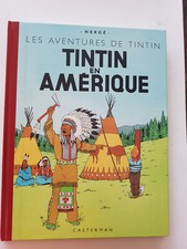 Tintin en amérique fac similé Hergé  edition couleurs casterman
