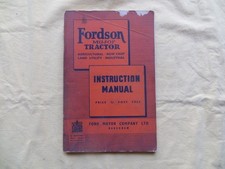 Tracteur FORDSON Major -