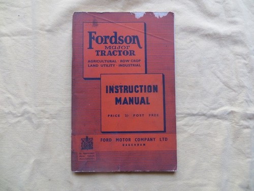 Tracteur fordson major - fordson,