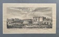Vue de la Bastille de Paris