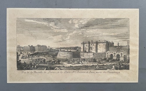 Vue bastille de paris - bastille,