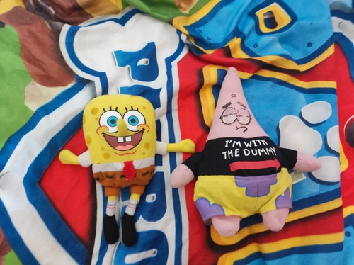 Peluches bob éponge - bob, et