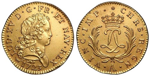 Louis double or - double, d'or