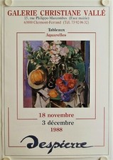 Affiche DESPIERRE 1988