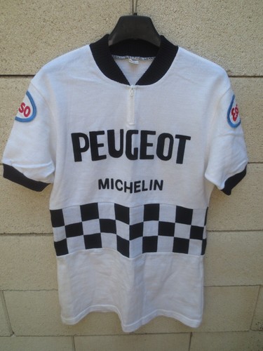 Maillot cycliste peugeot - cycliste,