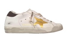 GOLDEN GOOSE Chaussures Femme Sneakers Superstar YATAY Durable 82377 Blanc