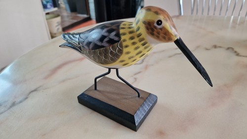Oiseau bois sculpture - oiseau, en