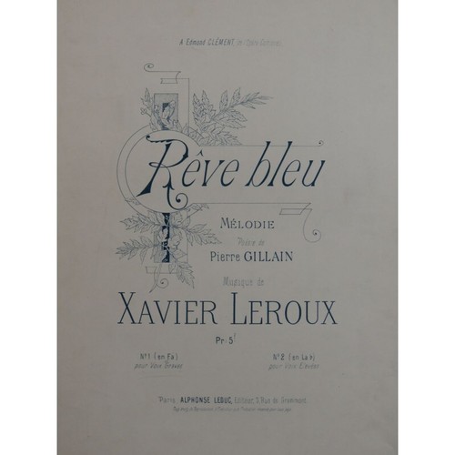 Leroux xavier rêve - leroux, bleu