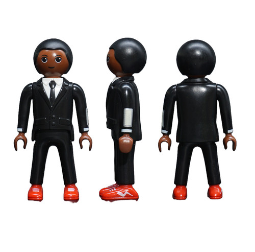 Figurine playmobil agent - figurine,