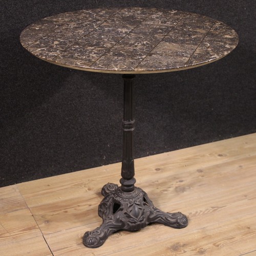 Table bistrot ronde - table,
