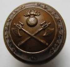 Bouton semi grelot en métal