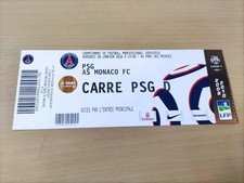 TICKET MATCH PSG - MONACO 2010