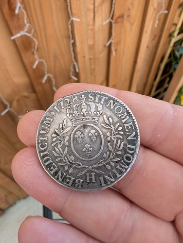 Rare écu argent - d'argent, xv