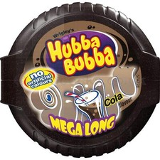 Hubba Bubba Bubble Cola Kaugummi Rayures Avec Cola Goût 9er Pack