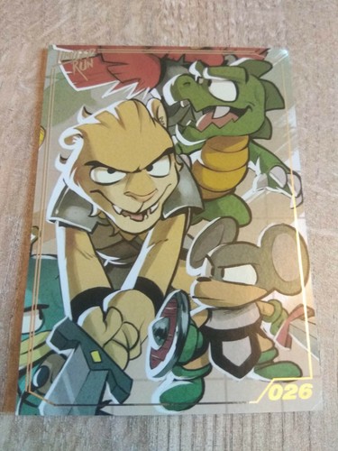 Limited run card wonderboy - run,