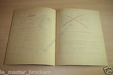 Réédition du Supplément du Cahier brouillons dessin croquis Tintin (Hergé)
