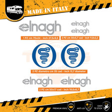 Décalcomanies adhésif Campeur Elnagh - B