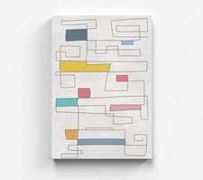 Peinture murale abstraite