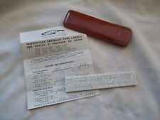 ANCIENNE REGLE  A CALCUL GRAPHOPLEX