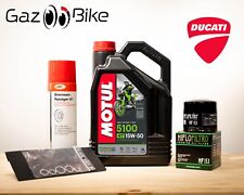Kit Pack Entretien Vidange Standard DUCATI PANTAH 500 de 1979 à 1983 MOTUL 5100 