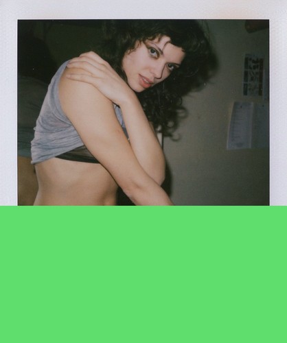 Vintage polaroid woman - vintage,