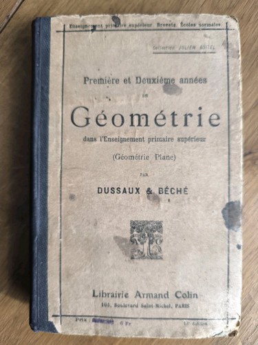 Ancien livre scolaire - ancien,
