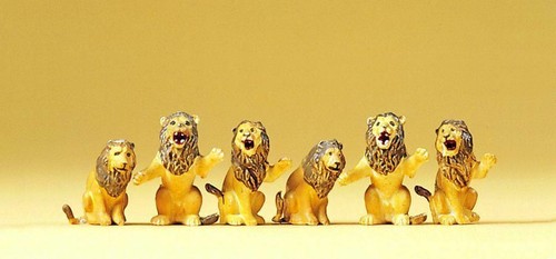 Ensemble figurines lions - figurines,