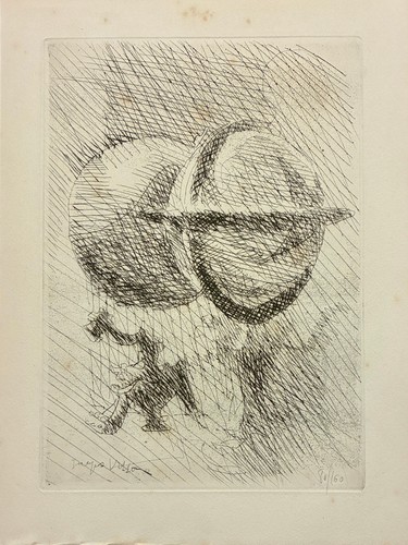 Gravure jacques villon 1945 - gravure,