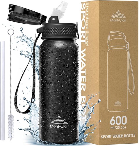 Gourde isotherme 600ml inox - gourde,