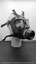 Rubber gas mask with sniff - rubber,